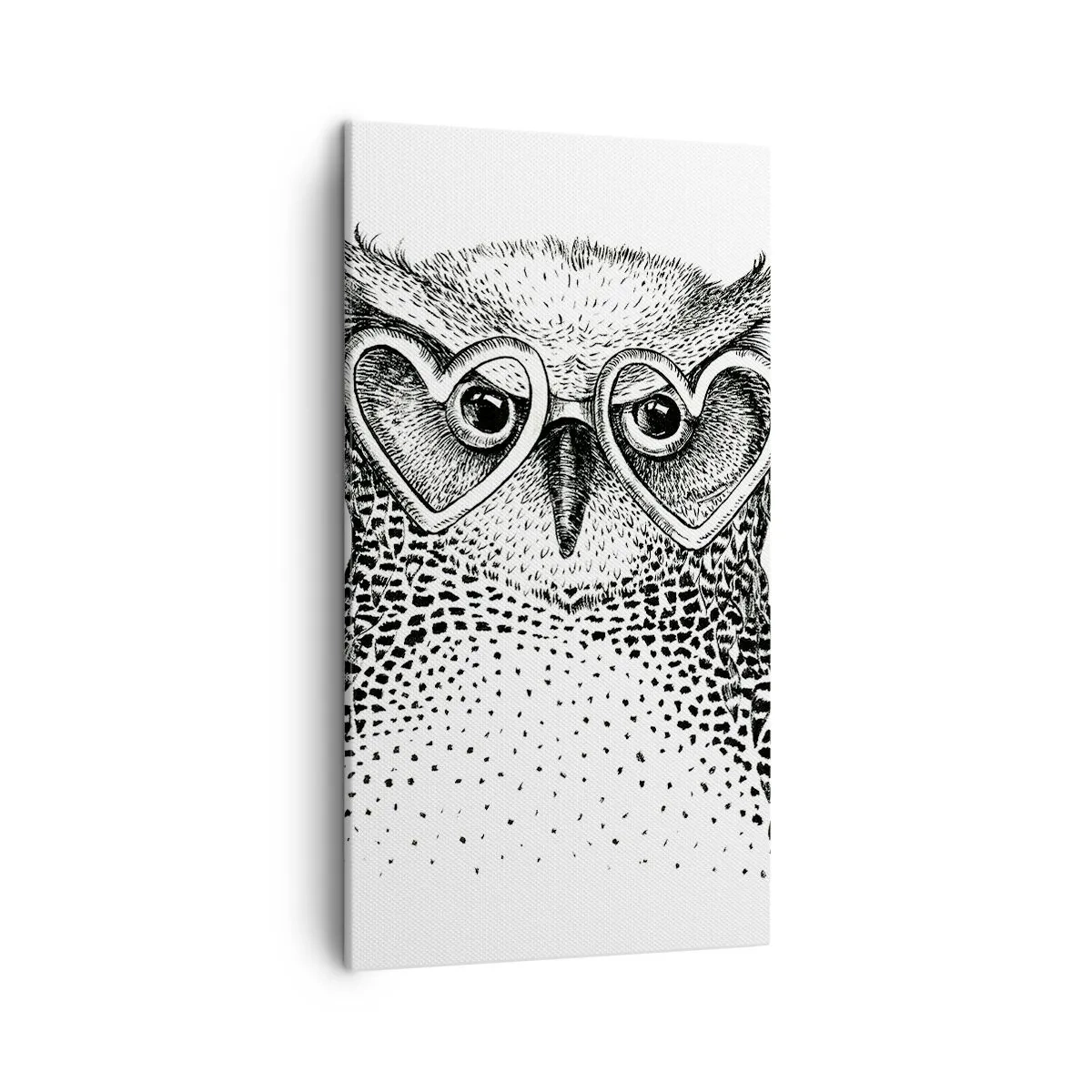 Canvas picture - Wise And With Love - 45x80 cm