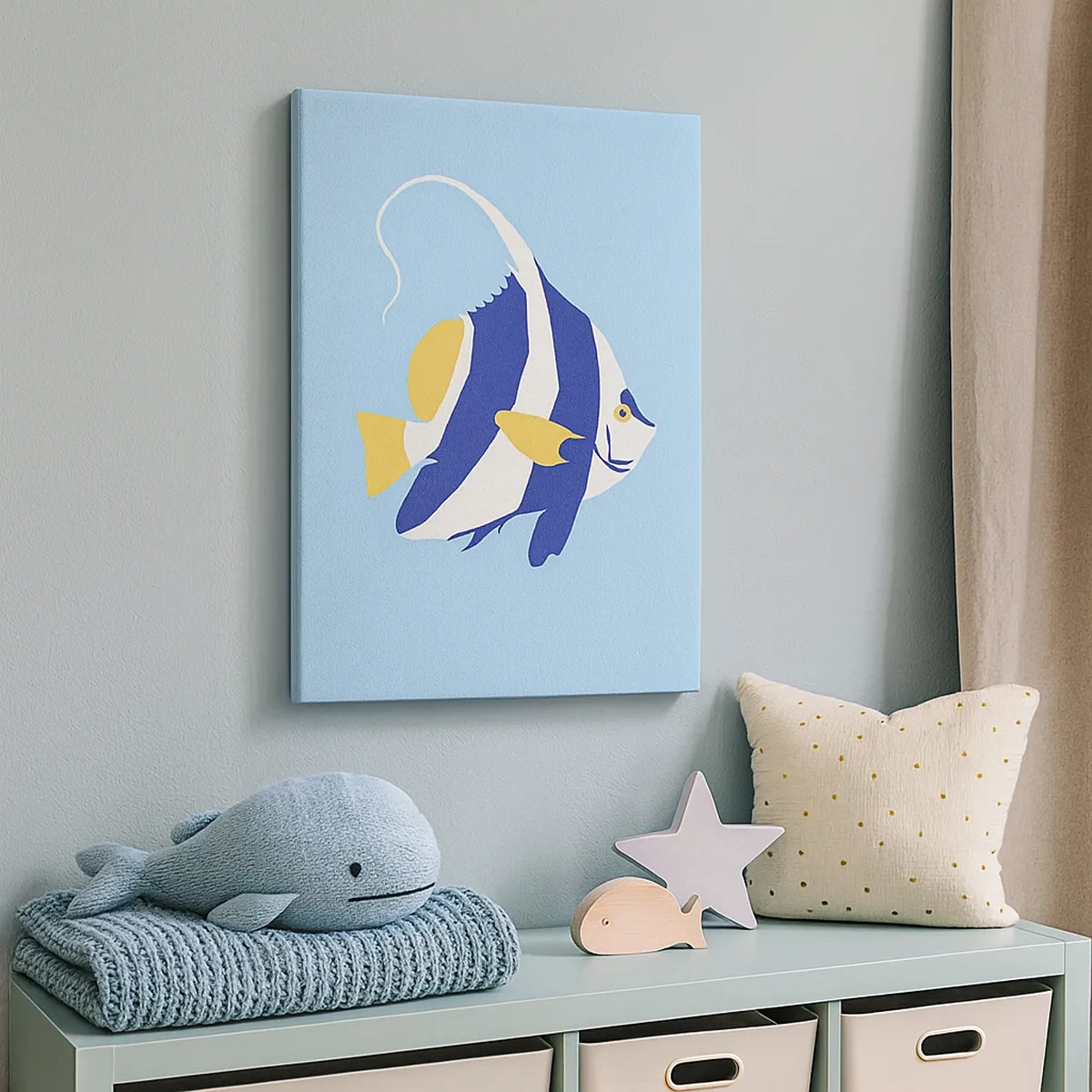 Canvas picture - Miss of Tropical Waters - 50x70 cm