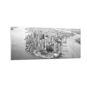 Glass picture - How Not to Love It? - 100x40 cm