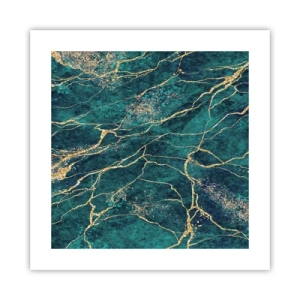 Poster - Gold Vein - 40x40 cm