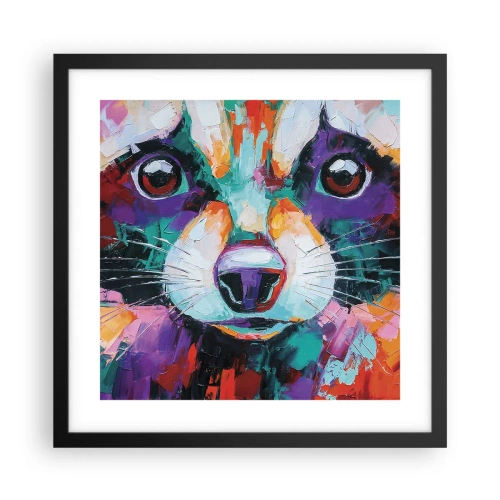 Poster in black frame - Only Good Emotions - 40x40 cm