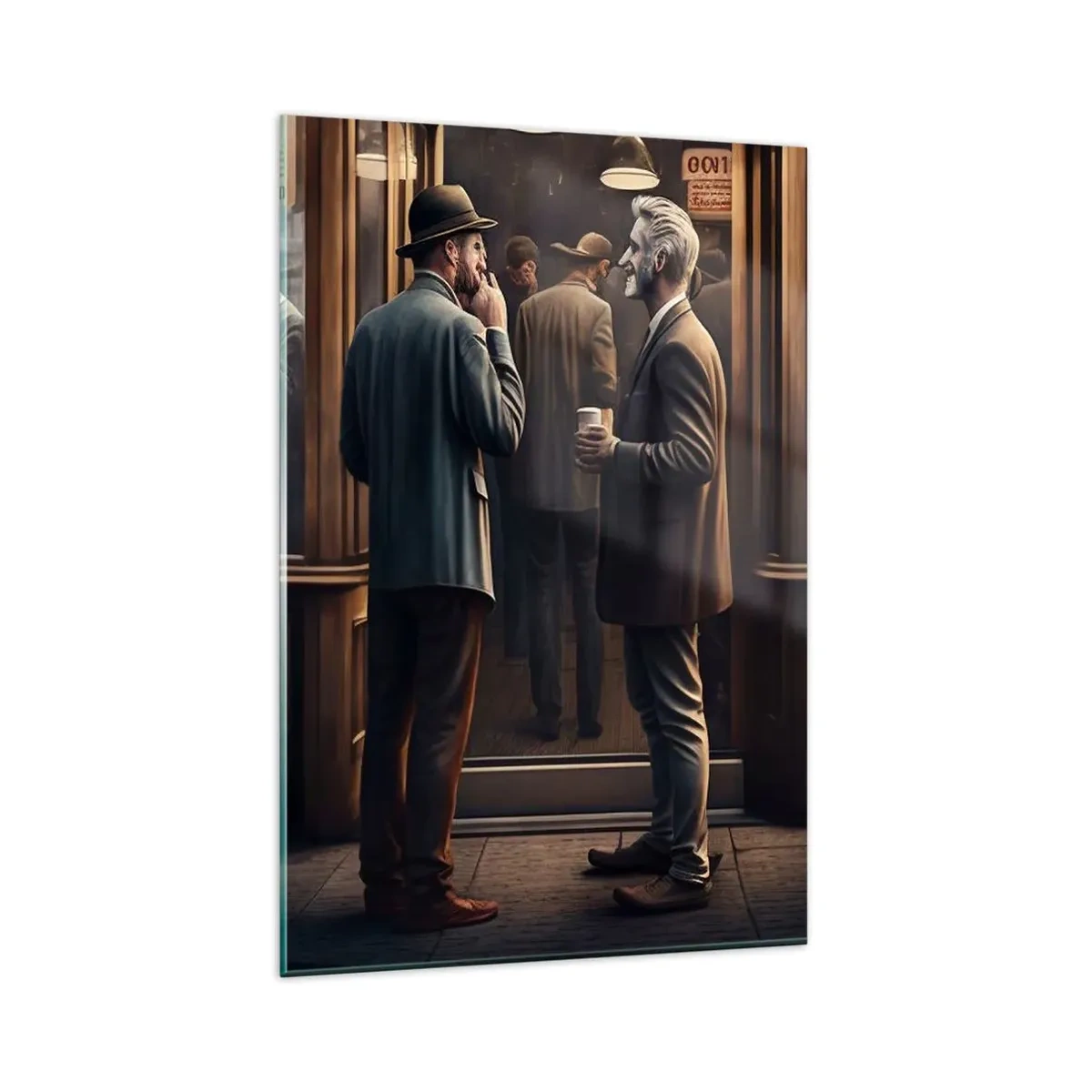 Glass picture - Good Time of the Day - 80x120 cm