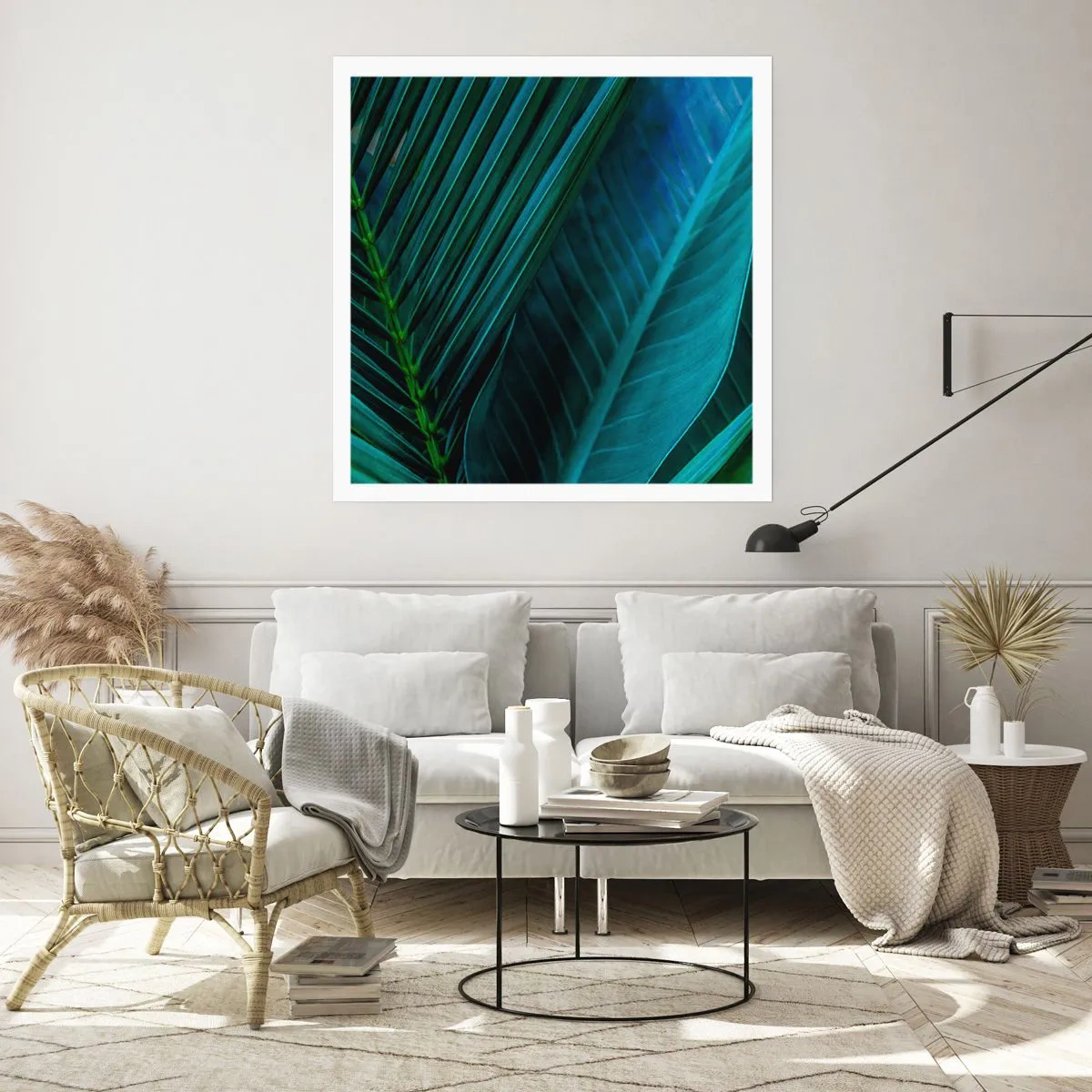 Poster - Anatomy of Green - 50x50 cm