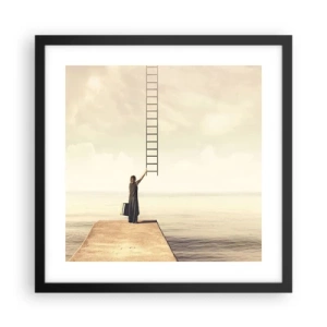 Poster in black frame - Magical Trip - 40x40 cm