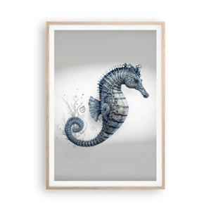 Poster in light oak frame - Subtle Joke of Nature - 70x100 cm