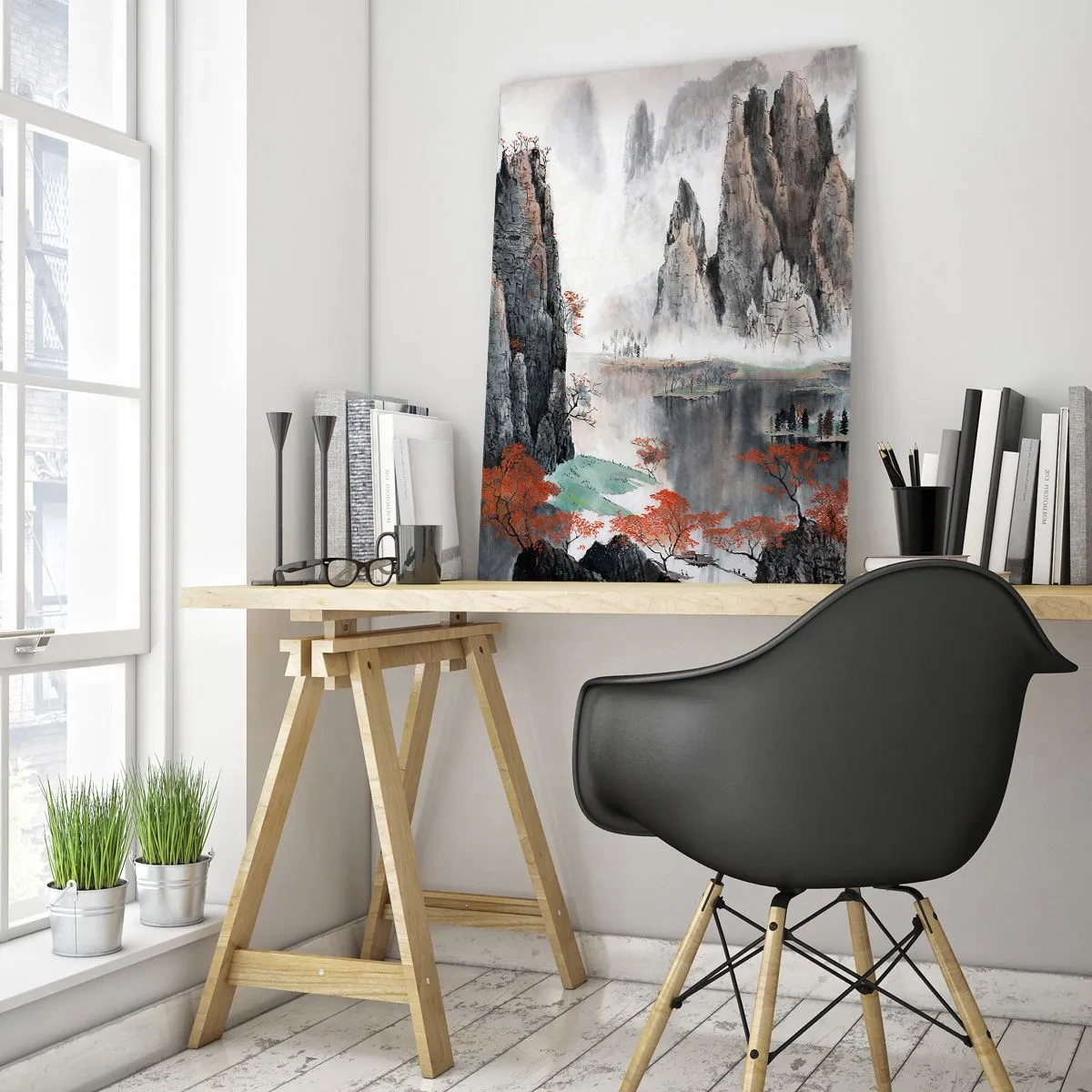 Glass picture - Giant Wardens - 50x70 cm