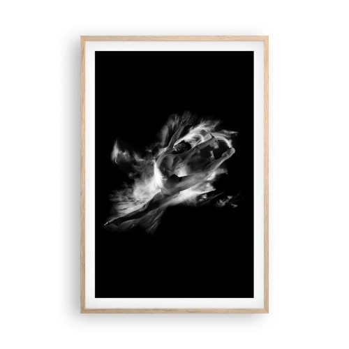 Poster in light oak frame - Stopped i in Flight - 61x91 cm