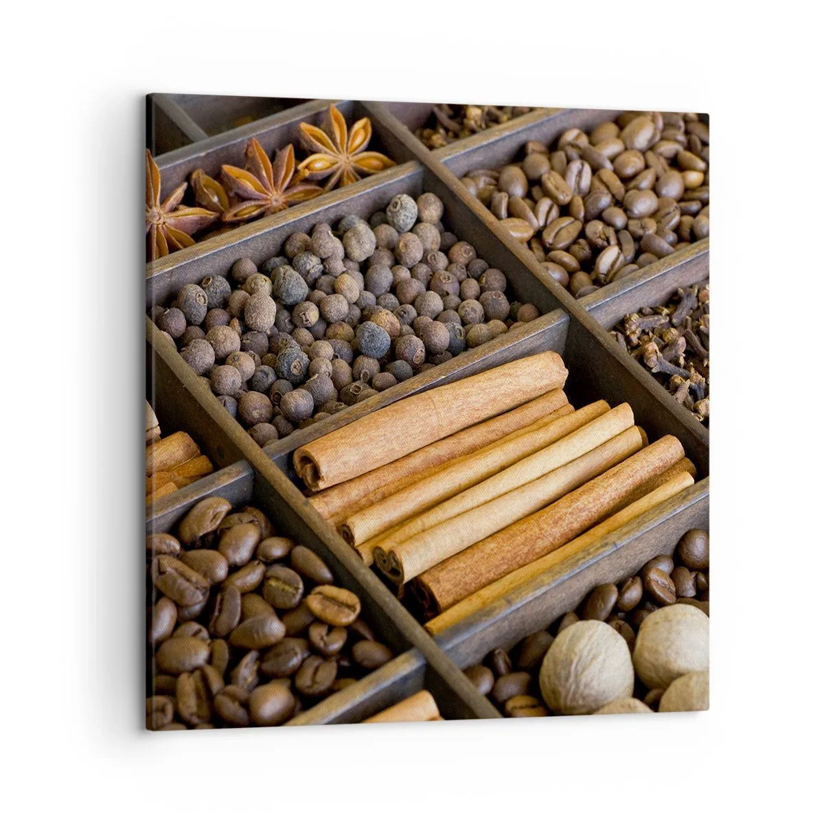 Canvas picture - Treasury of Aromas - 50x50 cm