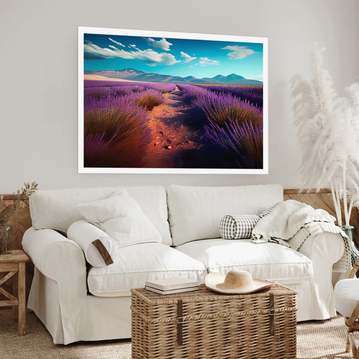 Poster - Fragrant Fields - 40x30 cm