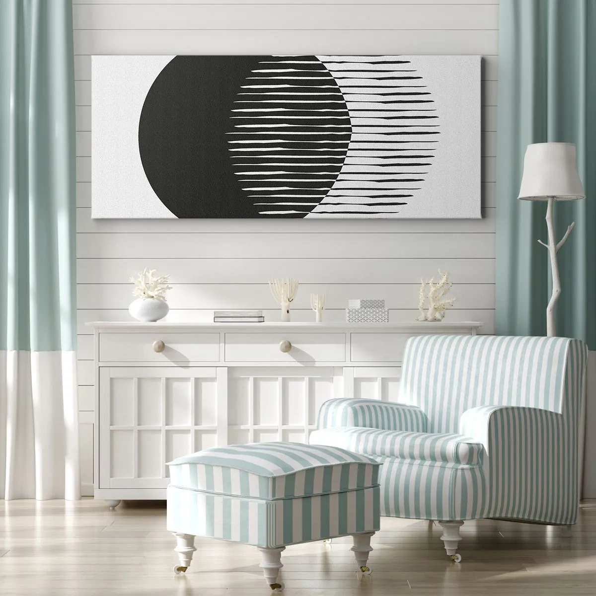 Canvas picture - His Alter Ego - 100x40 cm