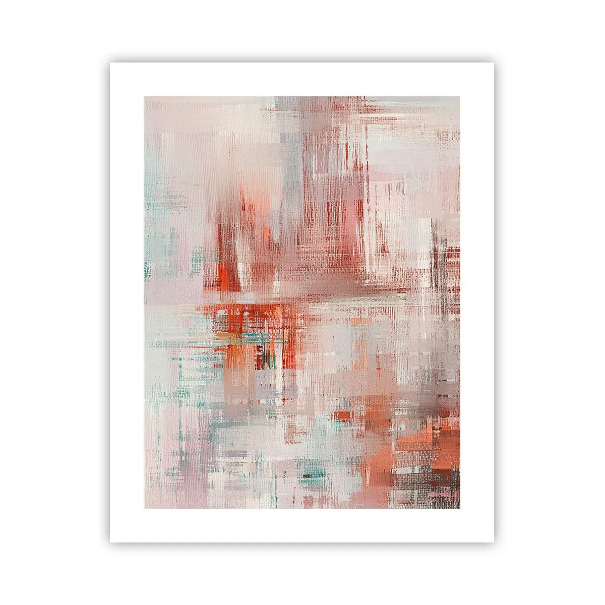 Poster - Foggy but Pink - 40x50 cm