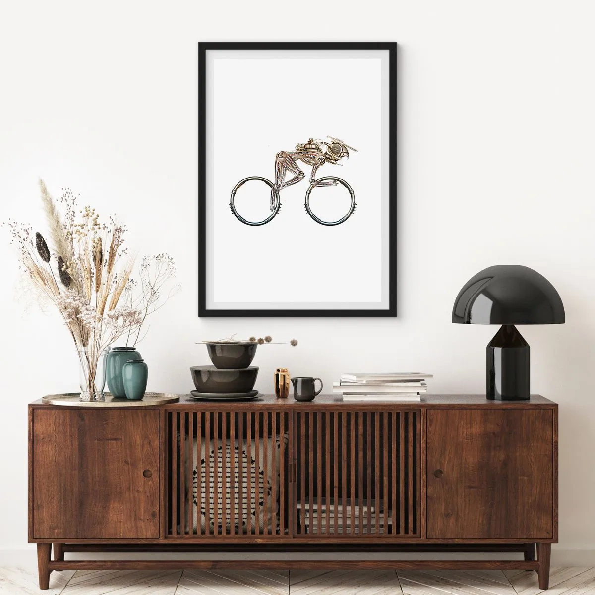 Poster in black frame - Wonderful Machinery - 30x40 cm