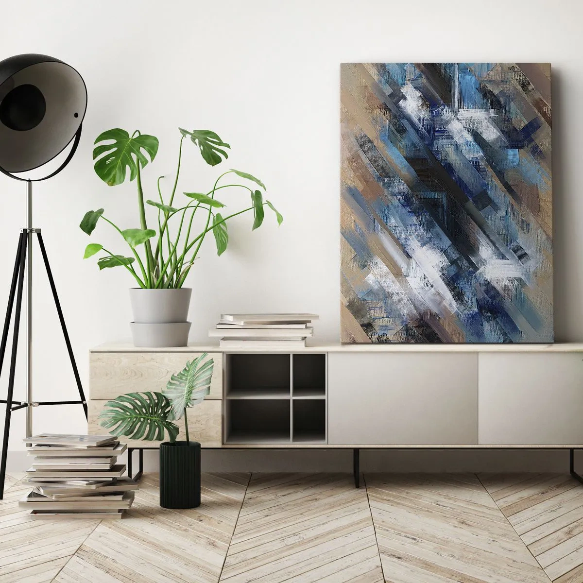 Canvas picture - On the Blue Slant - 50x70 cm