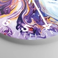 Clock face with numbers