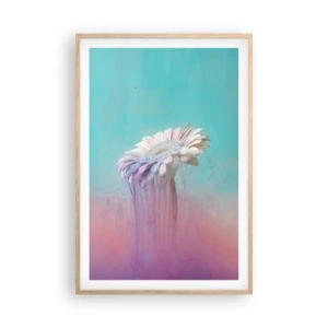 Poster in light oak frame - Afterlife of Flowers - 61x91 cm