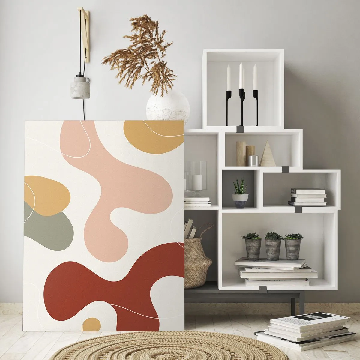 Glass picture - Doodles - 70x100 cm