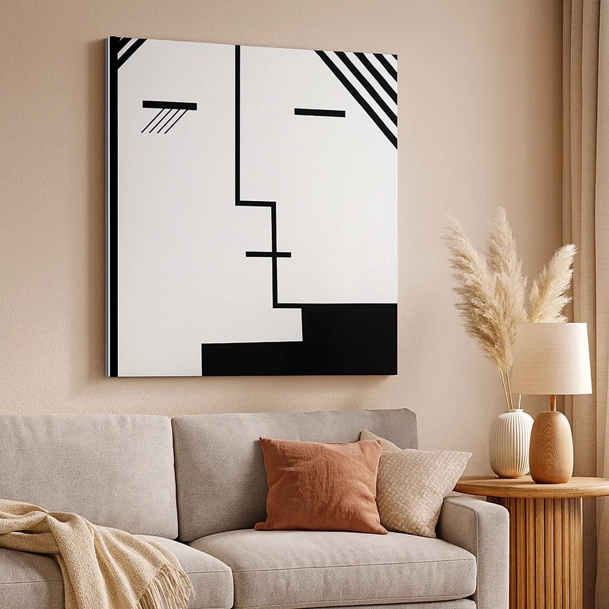 Canvas picture - Simply a Kiss - 30x30 cm