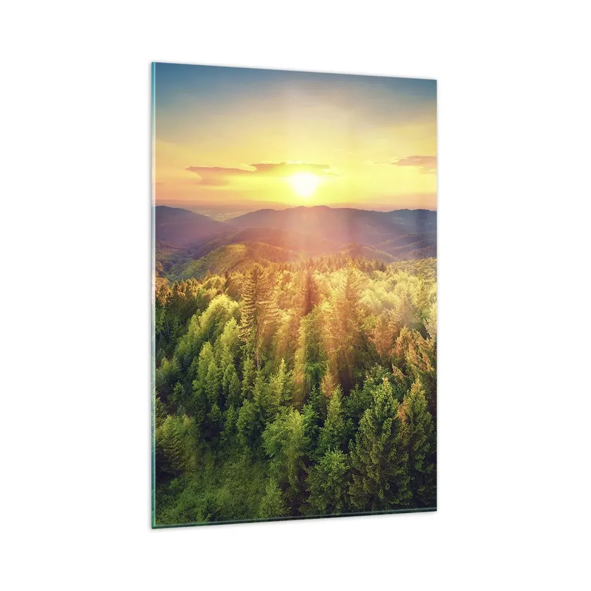 Glass picture - Peaks and Summits - 80x120 cm