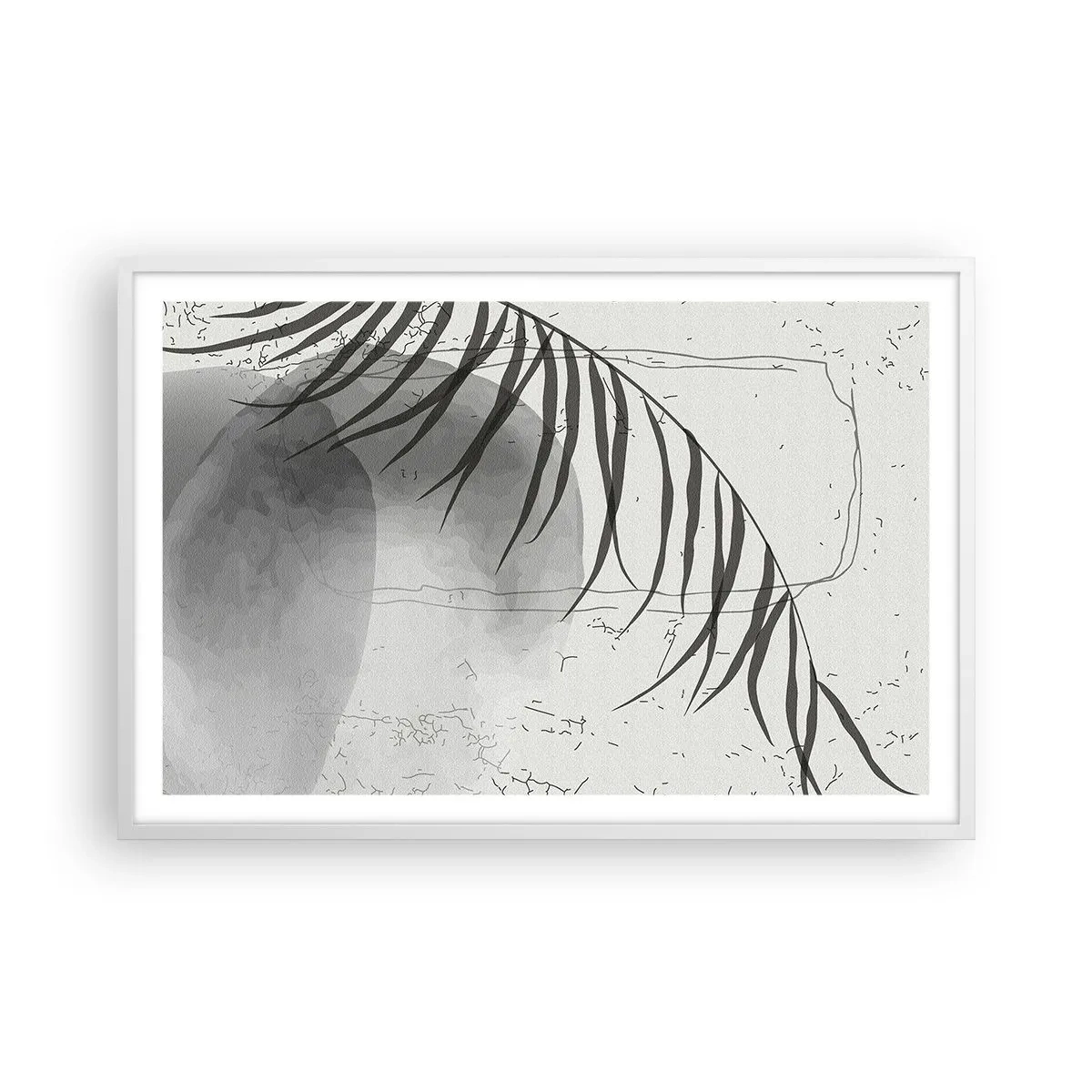 Poster in white frmae - Subtle Exoticism of Nature - 91x61 cm