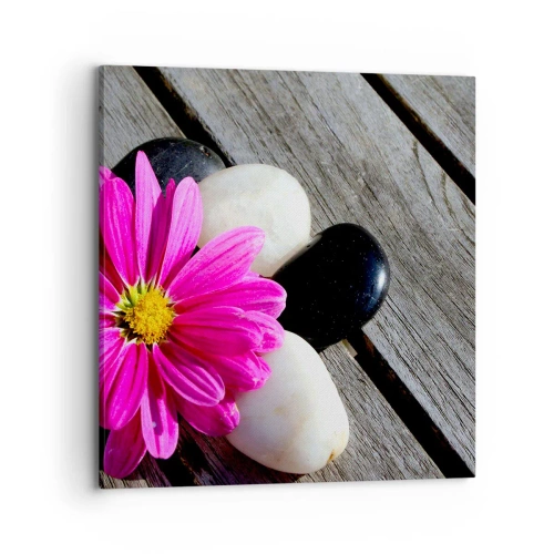 Canvas picture - Rest on a Pier - 70x70 cm