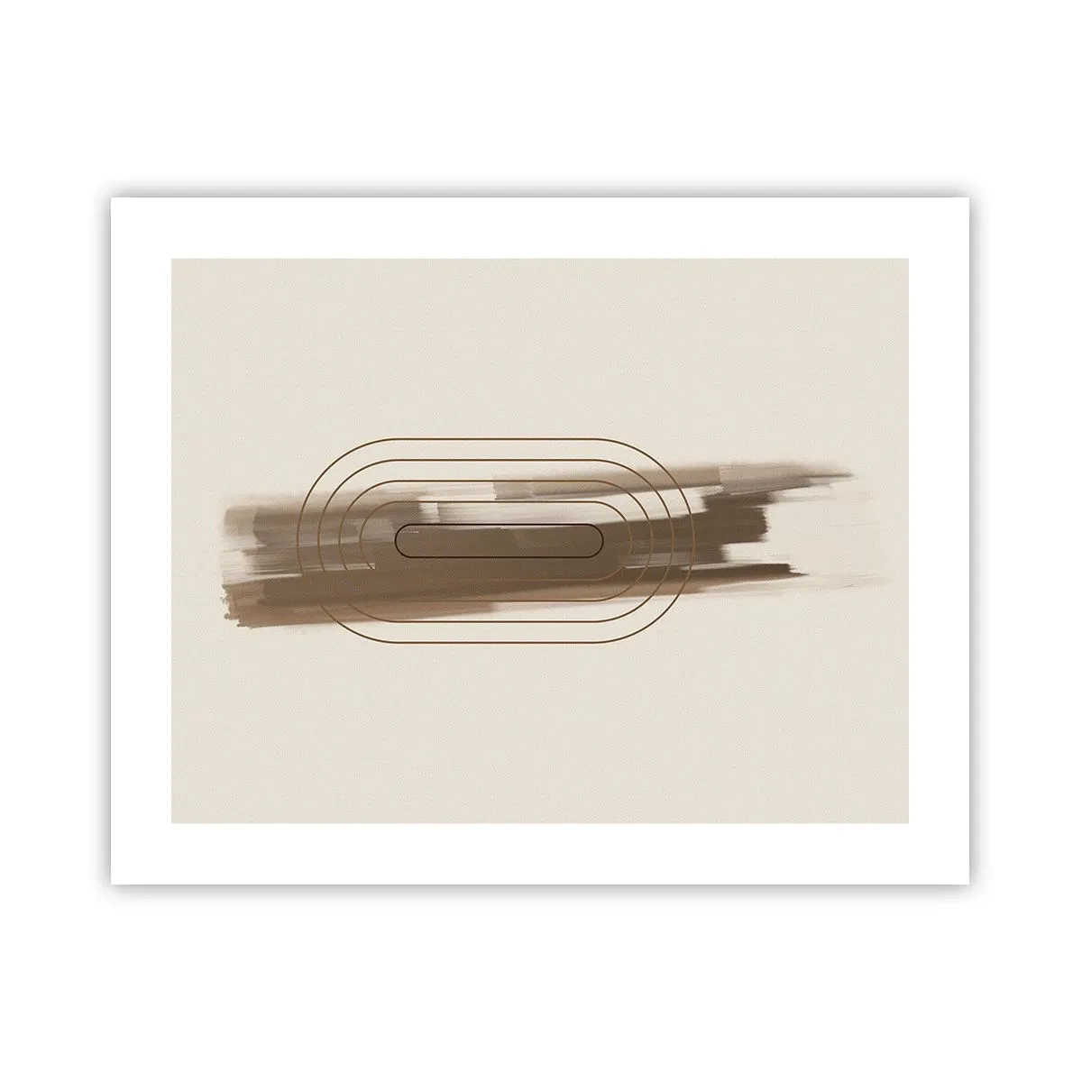 Poster - Blast of Grey - 50x40 cm