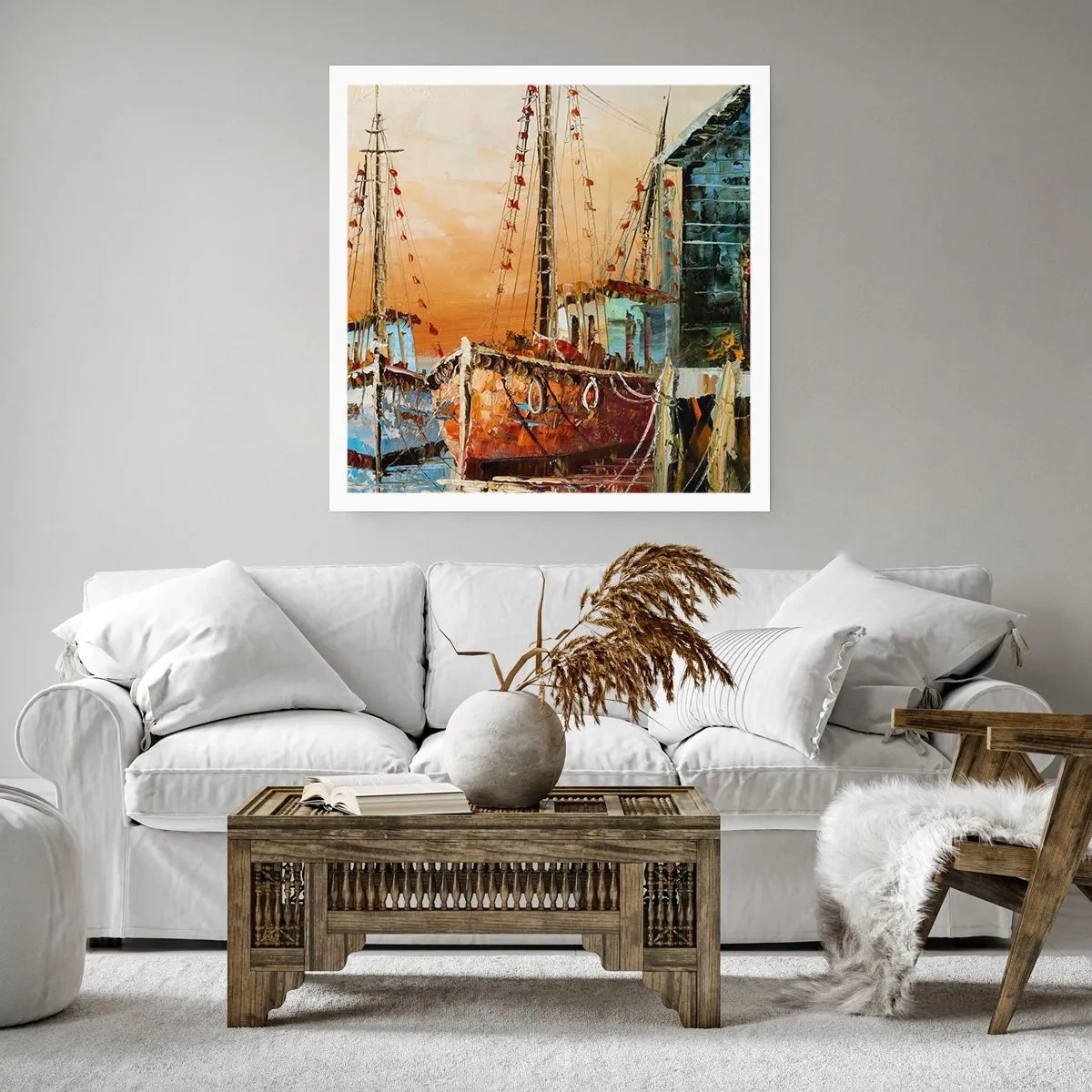 Poster - Calm Return - 50x50 cm
