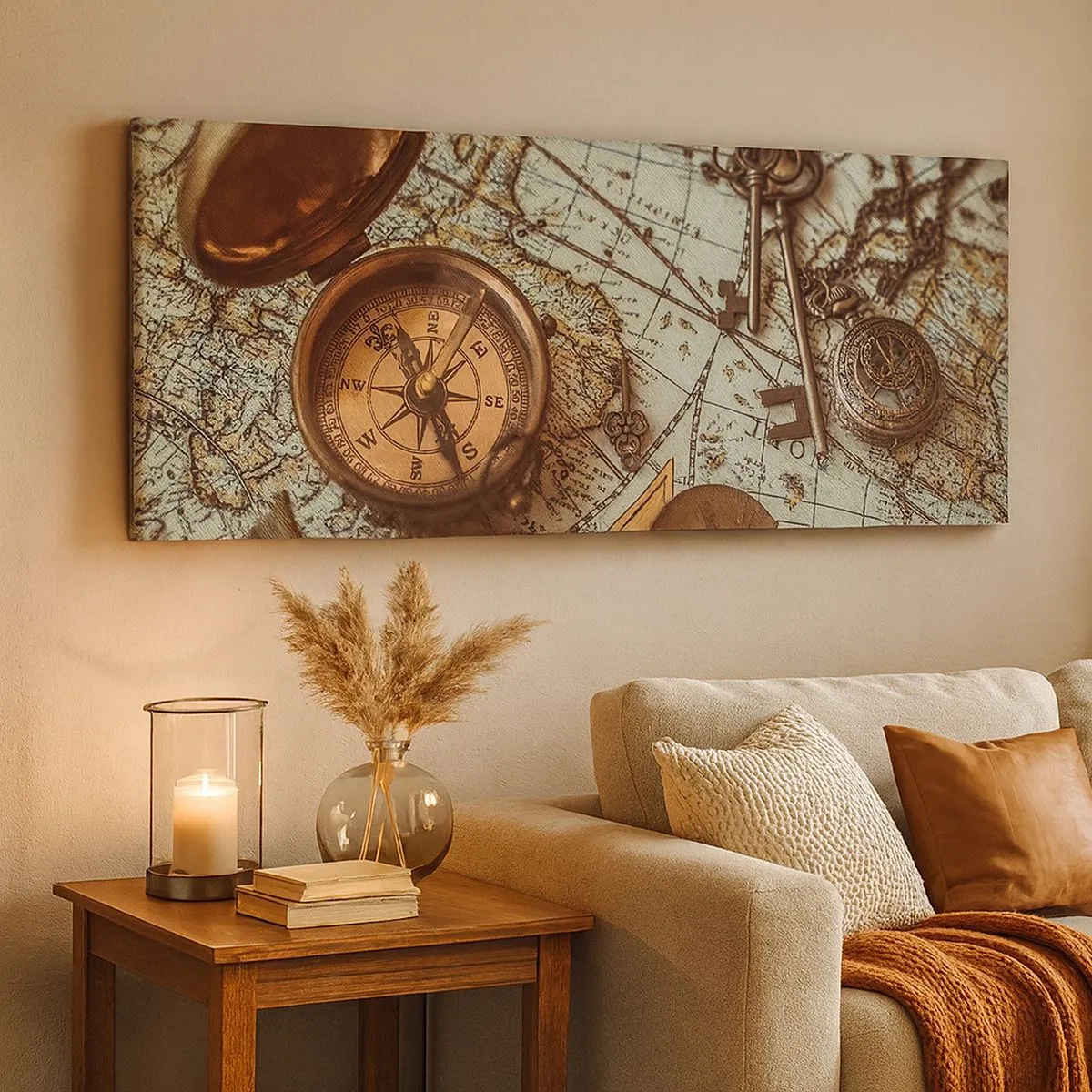 Canvas picture - For Adventurers - 100x40 cm