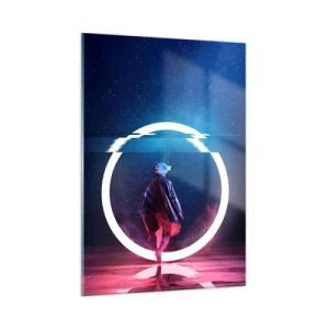 Glass picture - Between Worlds - 50x70 cm