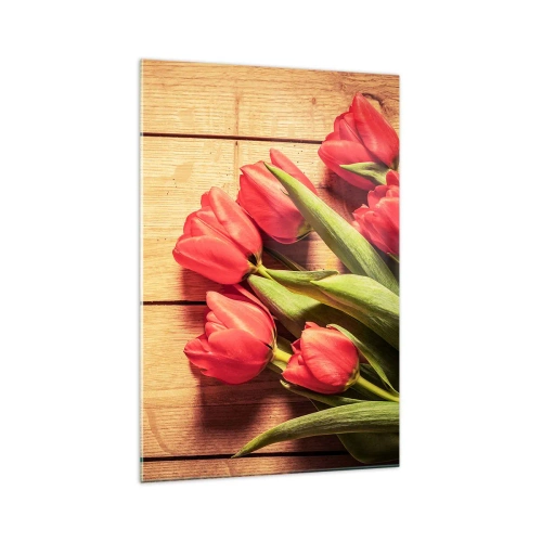 Glass picture - Spring Confession - 70x100 cm