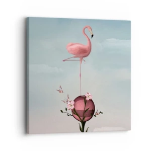 Canvas picture - Allegory of a Basketball - 30x30 cm