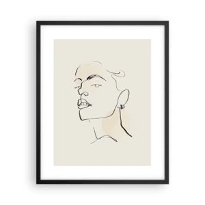 Poster in black frame - Proud Look - 40x50 cm