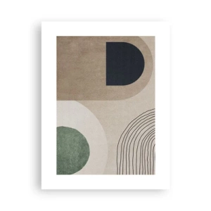 Poster - Gentleness of an Oval - 30x40 cm