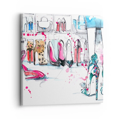 Canvas picture - Open, Sesame! - 30x30 cm