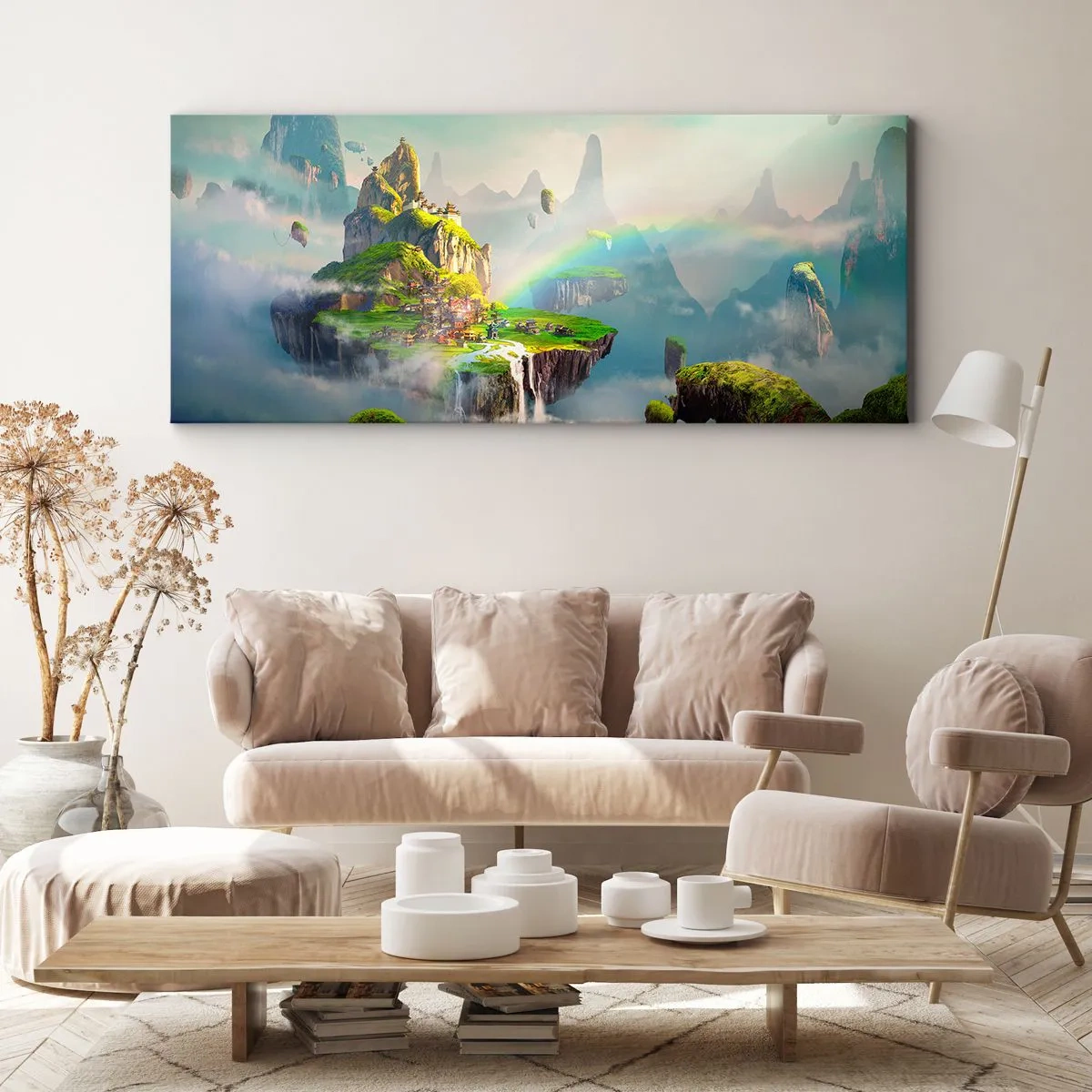 Canvas picture - Internal Heaven - Happy Islands - 90x30 cm