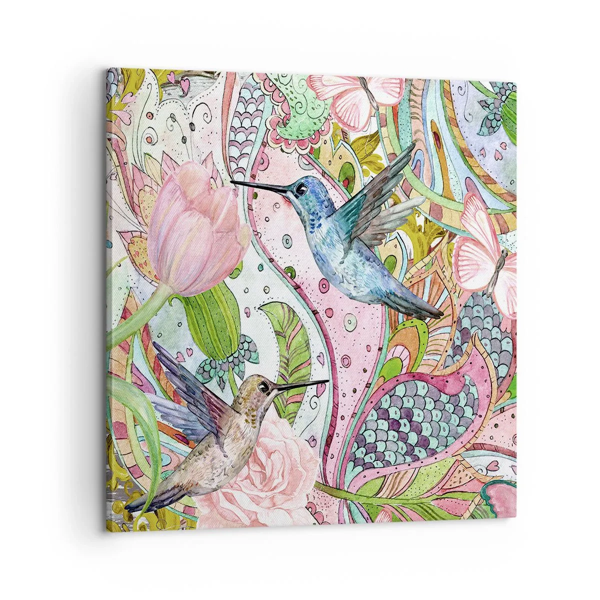 Canvas picture - Entwined in the Vines - 60x60 cm