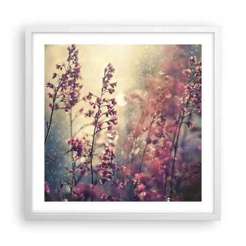 Poster in white frmae - Secret Garden - 50x50 cm
