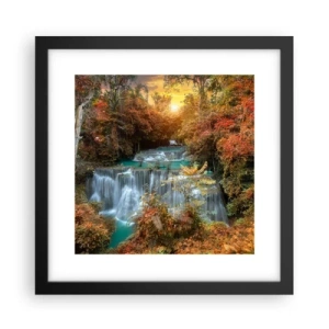 Poster in black frame - Hidden Forest Treasure - 30x30 cm