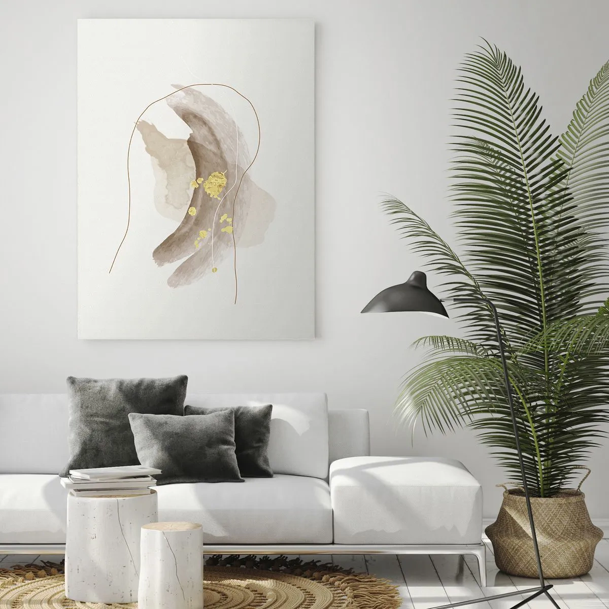 Glass picture - Encountered in Space - 70x100 cm