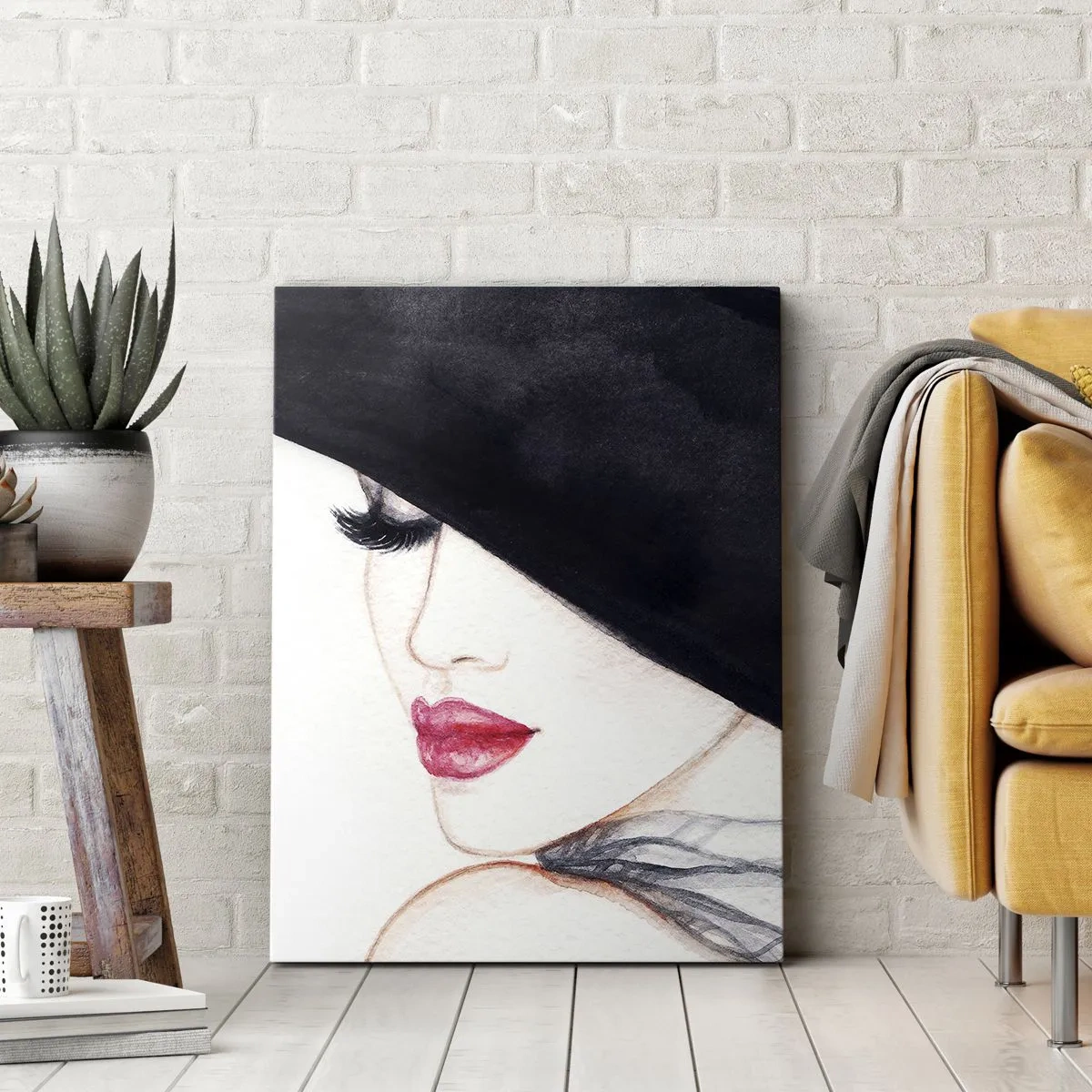 Canvas picture - Elegance and Sensuality - 50x70 cm