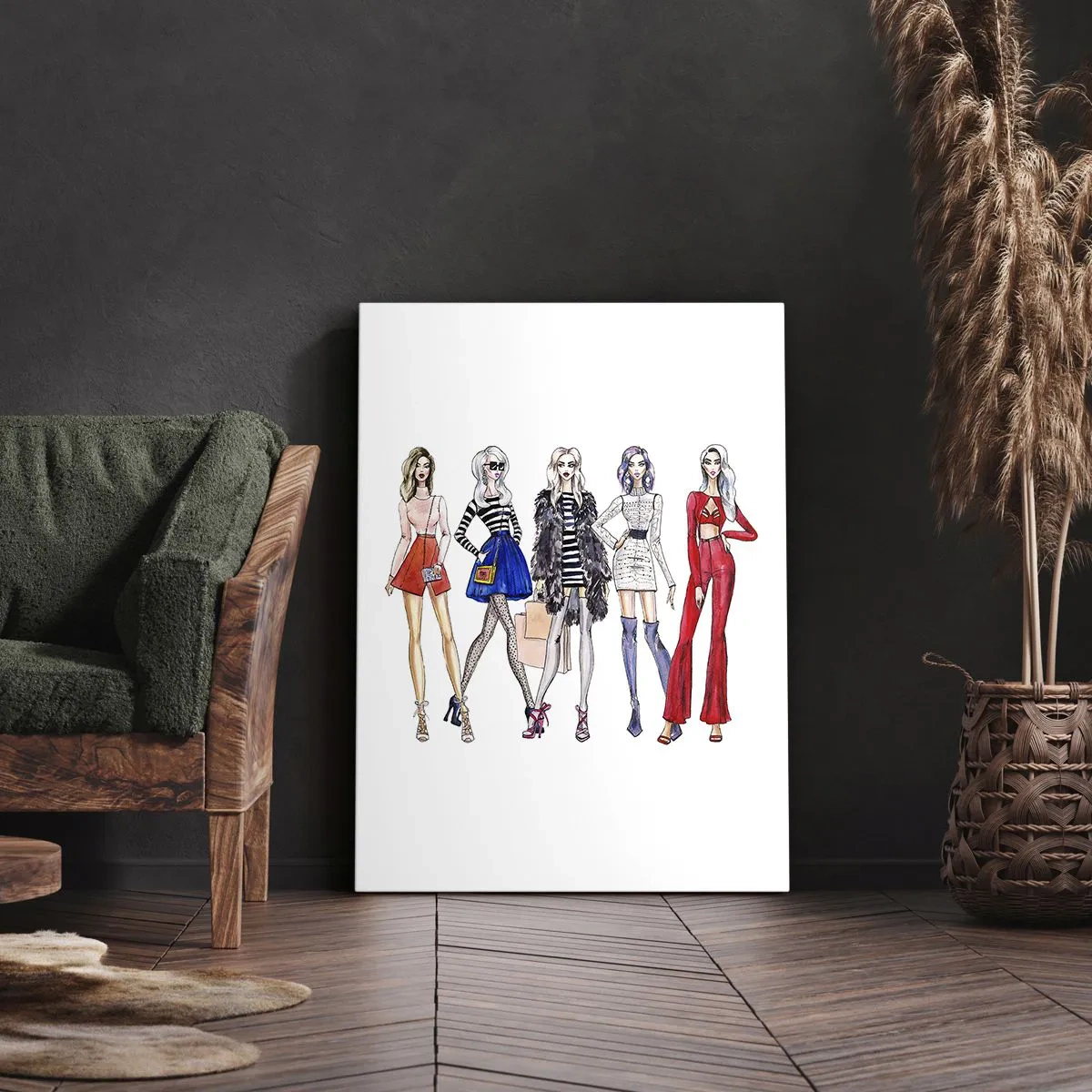 Canvas picture - Every Week Fashion Week - 45x80 cm