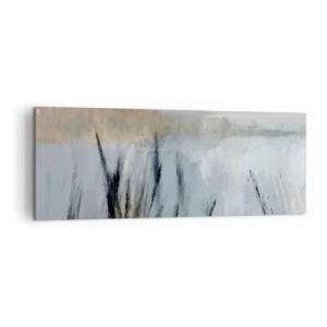 Canvas picture - Winter Fields - 140x50 cm