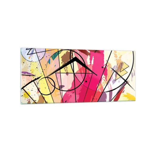 Glass picture - Explosion  - 120x50 cm