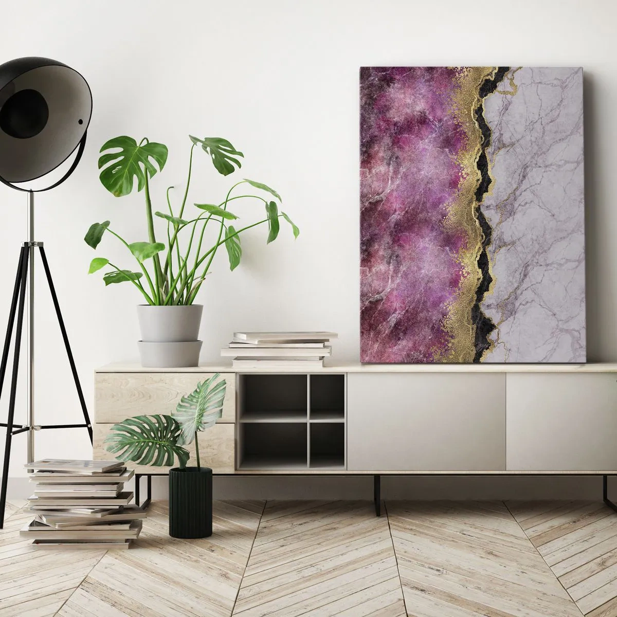 Canvas picture - On the Border - 50x70 cm