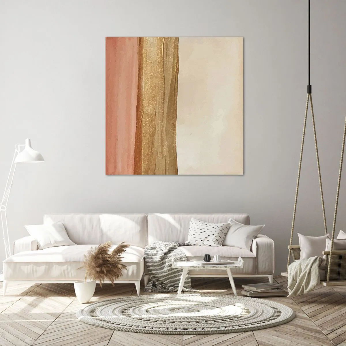 Canvas picture - Vertical Composition - 40x40 cm