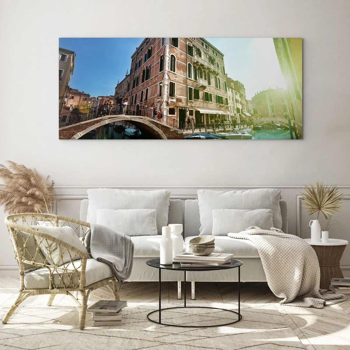 Glass picture - Venice - Amore Mio - 120x50 cm