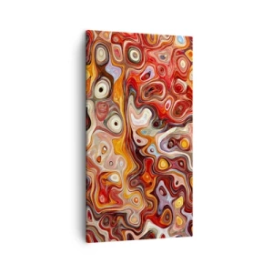 Canvas picture - If Nuts Dissolved in Honey - 45x80 cm