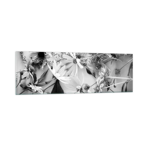 Glass picture - No-Bouquet of Flowers - 160x50 cm