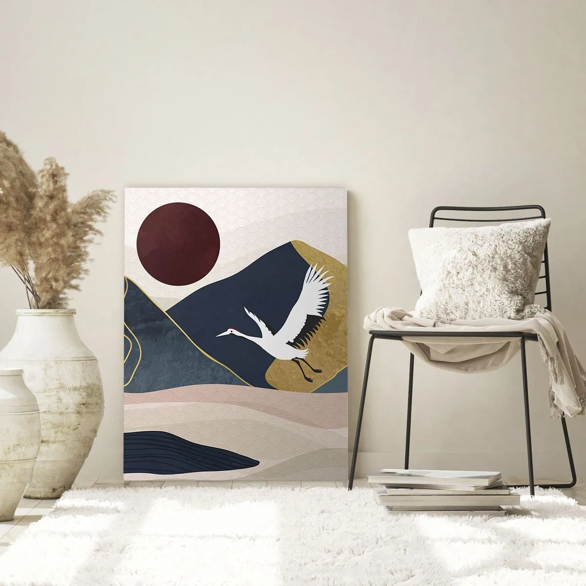 Glass picture - Another Day Has Flown By - 70x100 cm