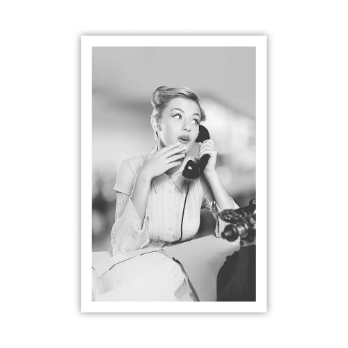 Poster - Hello, Here Come the 50-ies - 61x91 cm