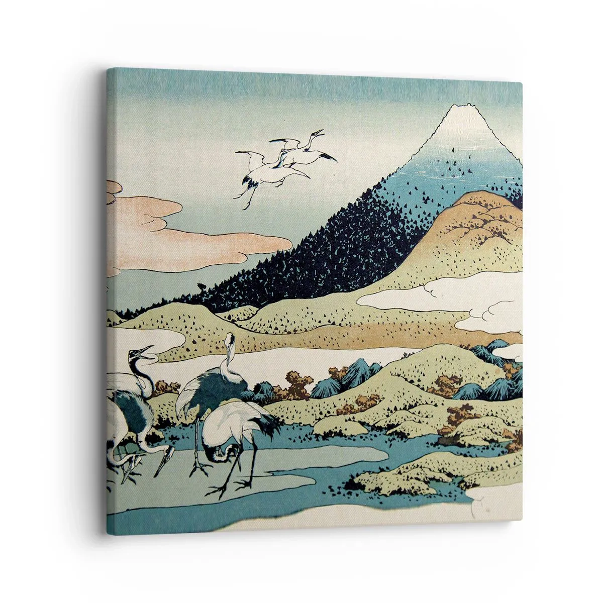 Canvas picture - In a Japanese Spirit - 30x30 cm